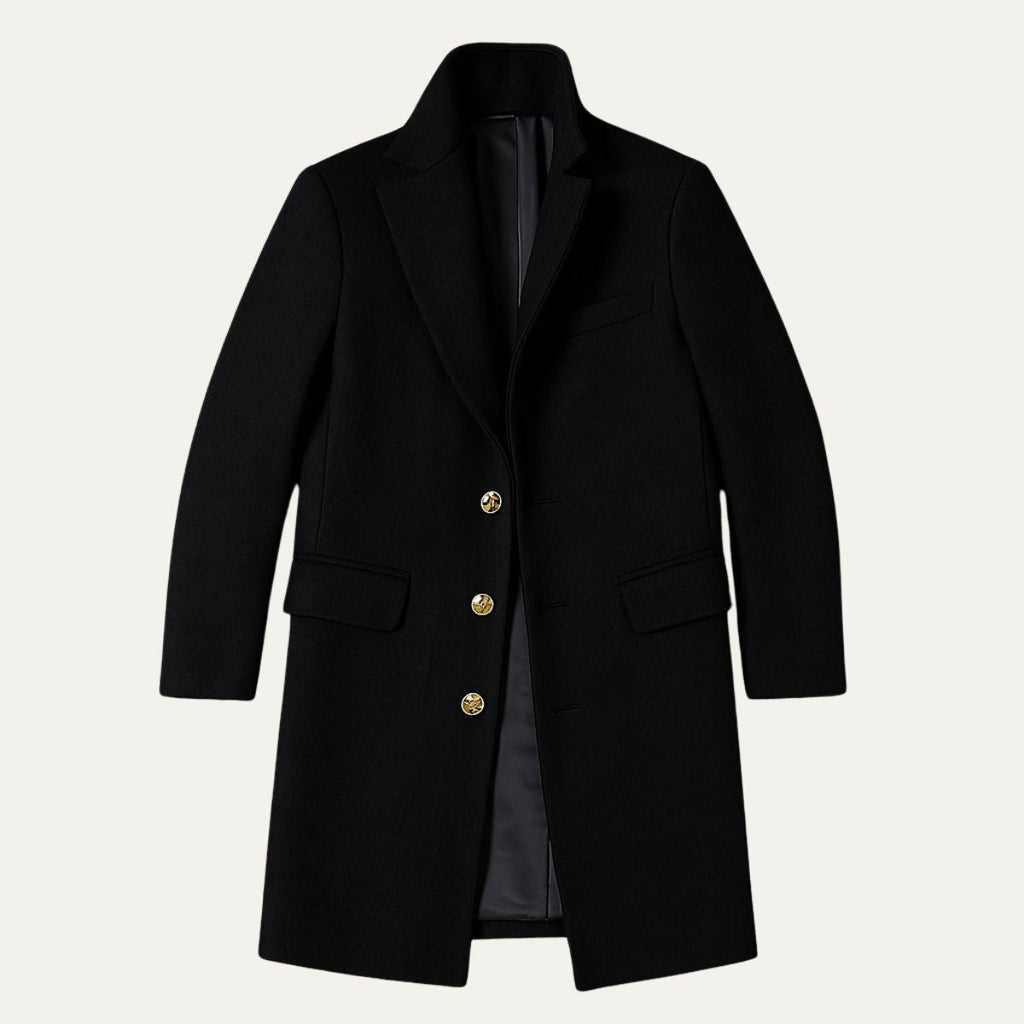 The Fitzroy Long Trench Coat For Men