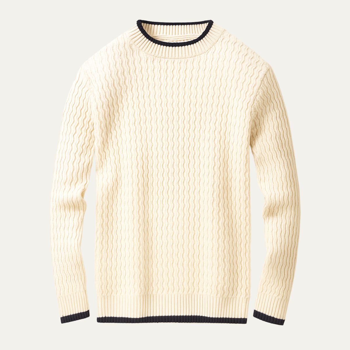 The Ludlow 100% Cashmere Crewneck for Men
