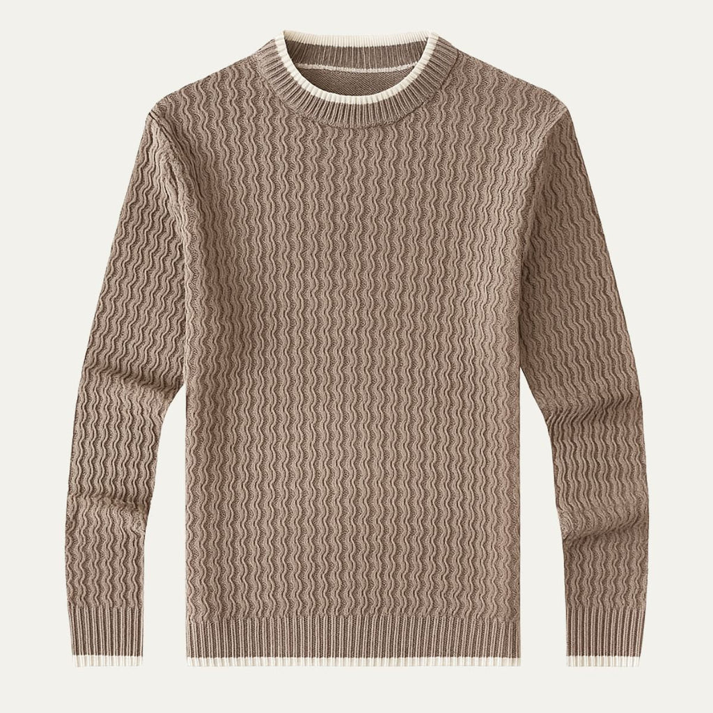 The Ludlow 100% Cashmere Crewneck for Men