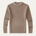 The Ludlow 100% Cashmere Crewneck for Men
