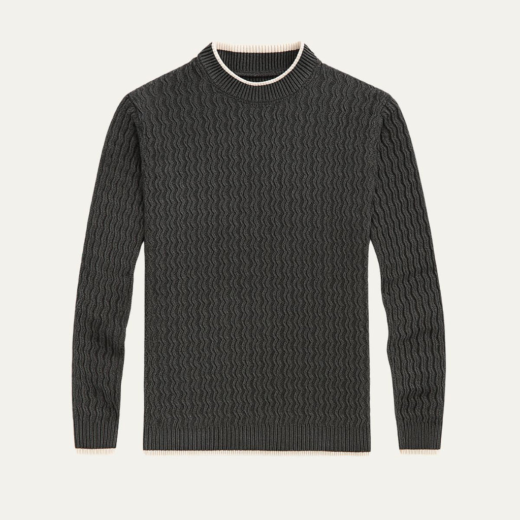 The Ludlow 100% Cashmere Crewneck for Men