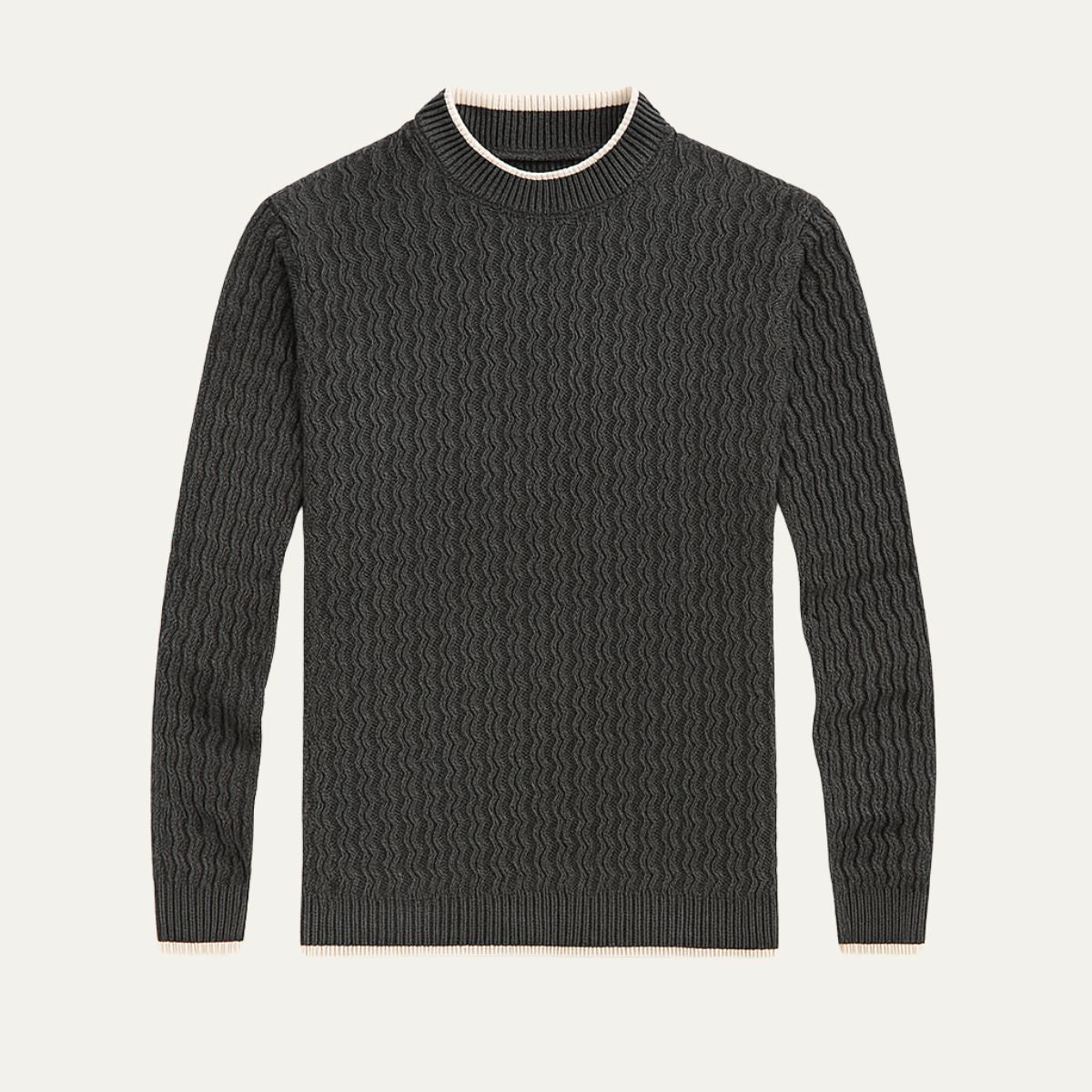 The Ludlow 100% Cashmere Crewneck for Men