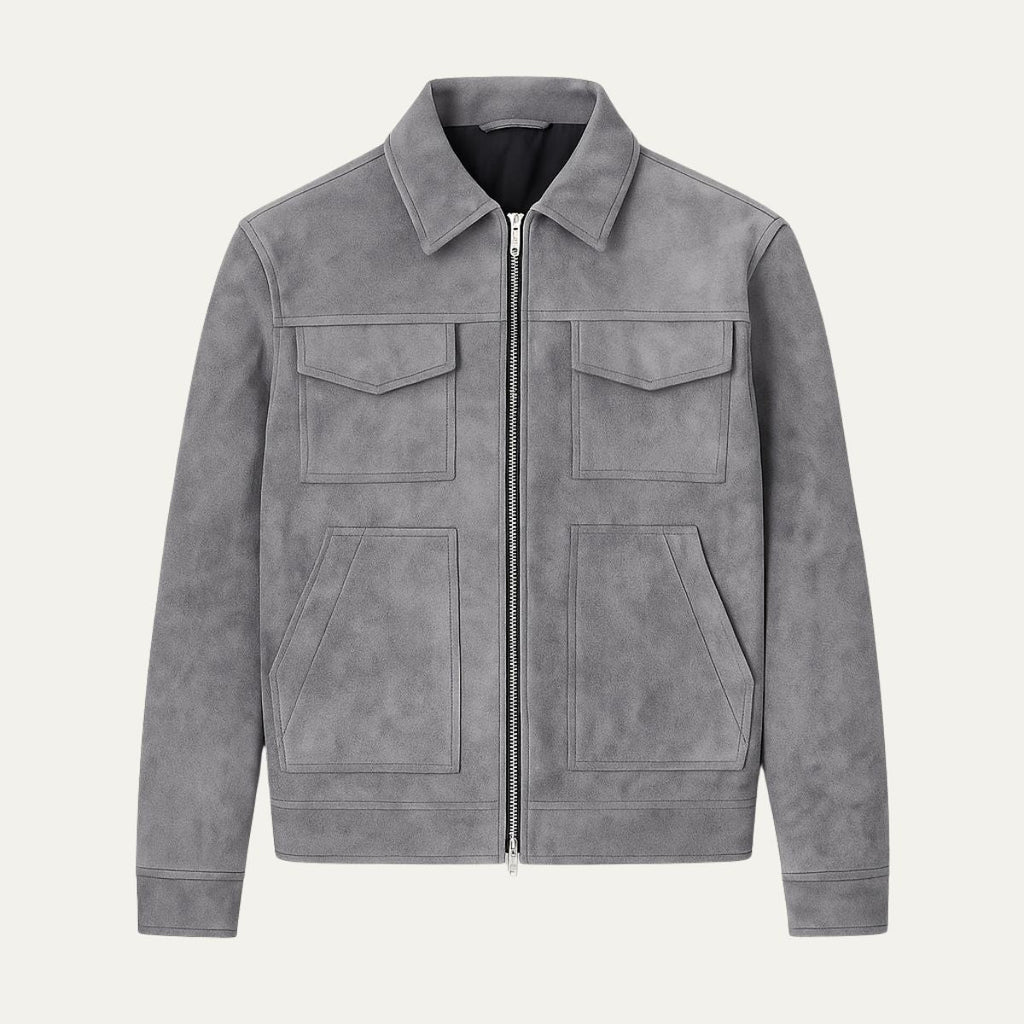 The Colchester Modern Suede Jacket for Men