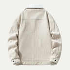 The Moneglia Men’s Corduroy Fleece Lined Sherpa Jacket