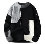 Edward | Men's Patterned Relaxed Fit Winter Sweater