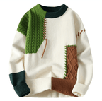 Edward | Men's Patterned Relaxed Fit Winter Sweater