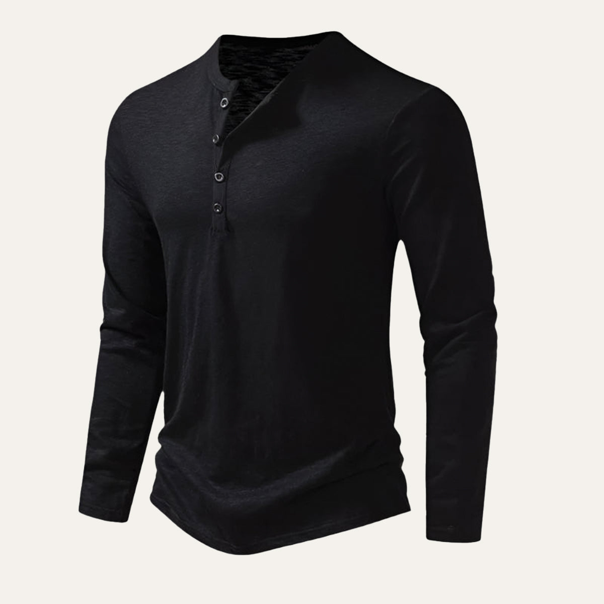 The Cromwell Long Sleeve Cotton Polo for Men