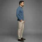 Ethan | Men's Long Sleeve Winter Polo Shirt