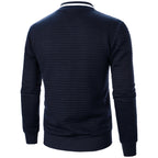 The Harlow Cotton Cardigan for Men – Tailored with Zip