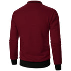 The Harlow Cotton Cardigan for Men – Tailored with Zip