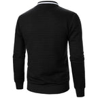 The Harlow Cotton Cardigan for Men – Tailored with Zip