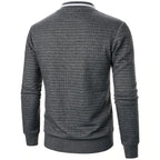 The Harlow Cotton Cardigan for Men – Tailored with Zip