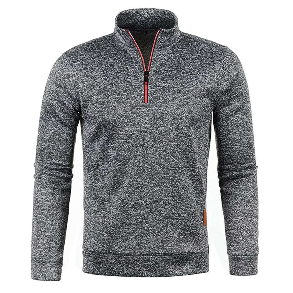 The Highland Half Zip Jumper – Fleece Pullover Sweatshirt for Men
