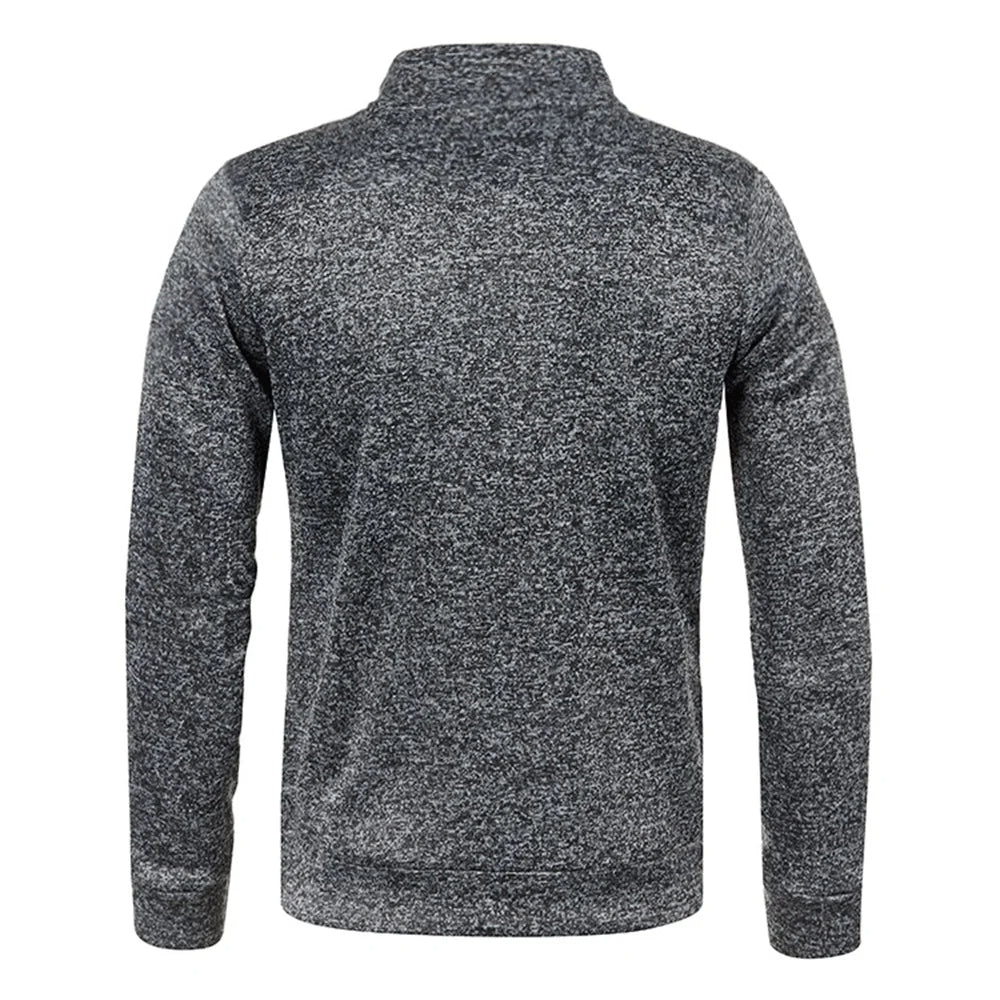 The Highland Half Zip Jumper – Fleece Pullover Sweatshirt for Men