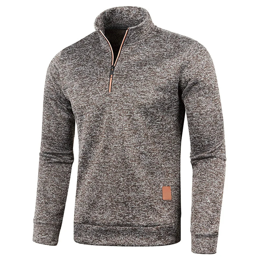 The Highland Half Zip Jumper – Fleece Pullover Sweatshirt for Men