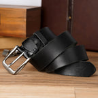 The Farnham Belt – Classic Cowhide Leather, Hand-Finished