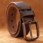 The Easton Belt – Genuine Cow Leather, Hand-Finished Classic