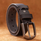 The Easton Belt – Genuine Cow Leather, Hand-Finished Classic