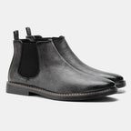 The Highlands Men's Durable Leather Chelsea Boots