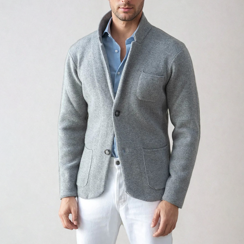 Chris | Men's Minimalist Modern Soft Touch Blazer