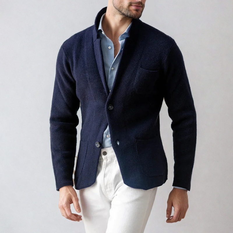 Chris | Men's Minimalist Modern Soft Touch Blazer