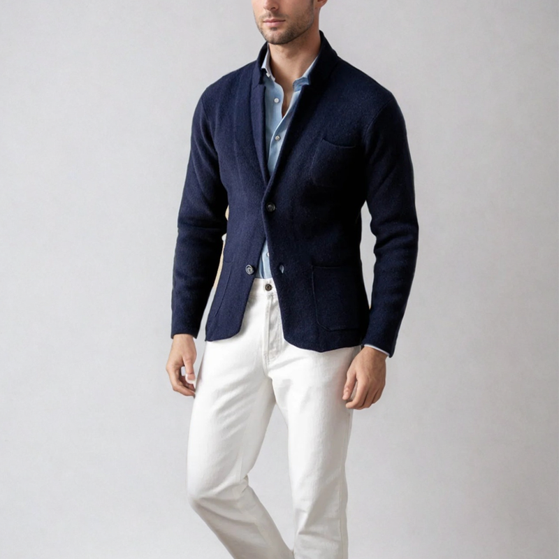 Chris | Men's Minimalist Modern Soft Touch Blazer
