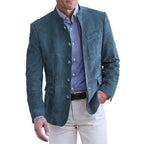 George | Men’s Lightweight Mandarin Collar Tailored Blazer