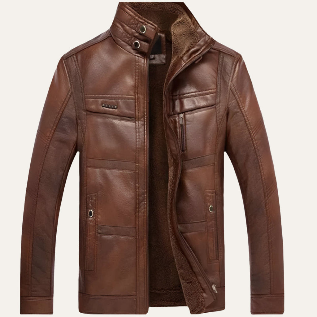 The Radcliffe Leather Jacket for Men