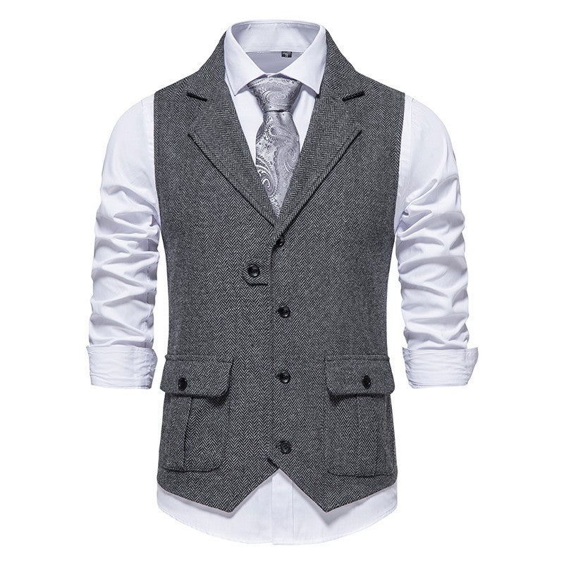 Blake | Men’s Tailored Formal Suit Waistcoat Vest