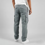 Benjamin | Men's Urban Relaxed Cargo Pants with Multiple Side Pockets