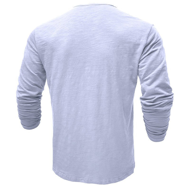Jack | Men’s Long Sleeve Henley Button Shirt