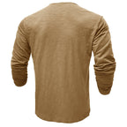 Jack | Men’s Long Sleeve Henley Button Shirt