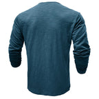 Jack | Men’s Long Sleeve Henley Button Shirt