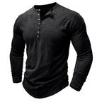 Jack | Men’s Long Sleeve Henley Button Shirt