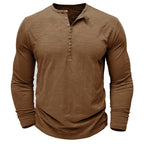 Jack | Men’s Long Sleeve Henley Button Shirt