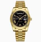 Men’s Luxury Gold Watch Classic Old Money Style Timepiece