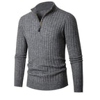 The Oslo Quarter Zip Jumper for Men - Old Money