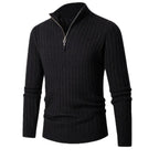 The Oslo Quarter Zip Jumper for Men - Old Money