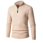 The Oslo Quarter Zip Jumper for Men - Old Money