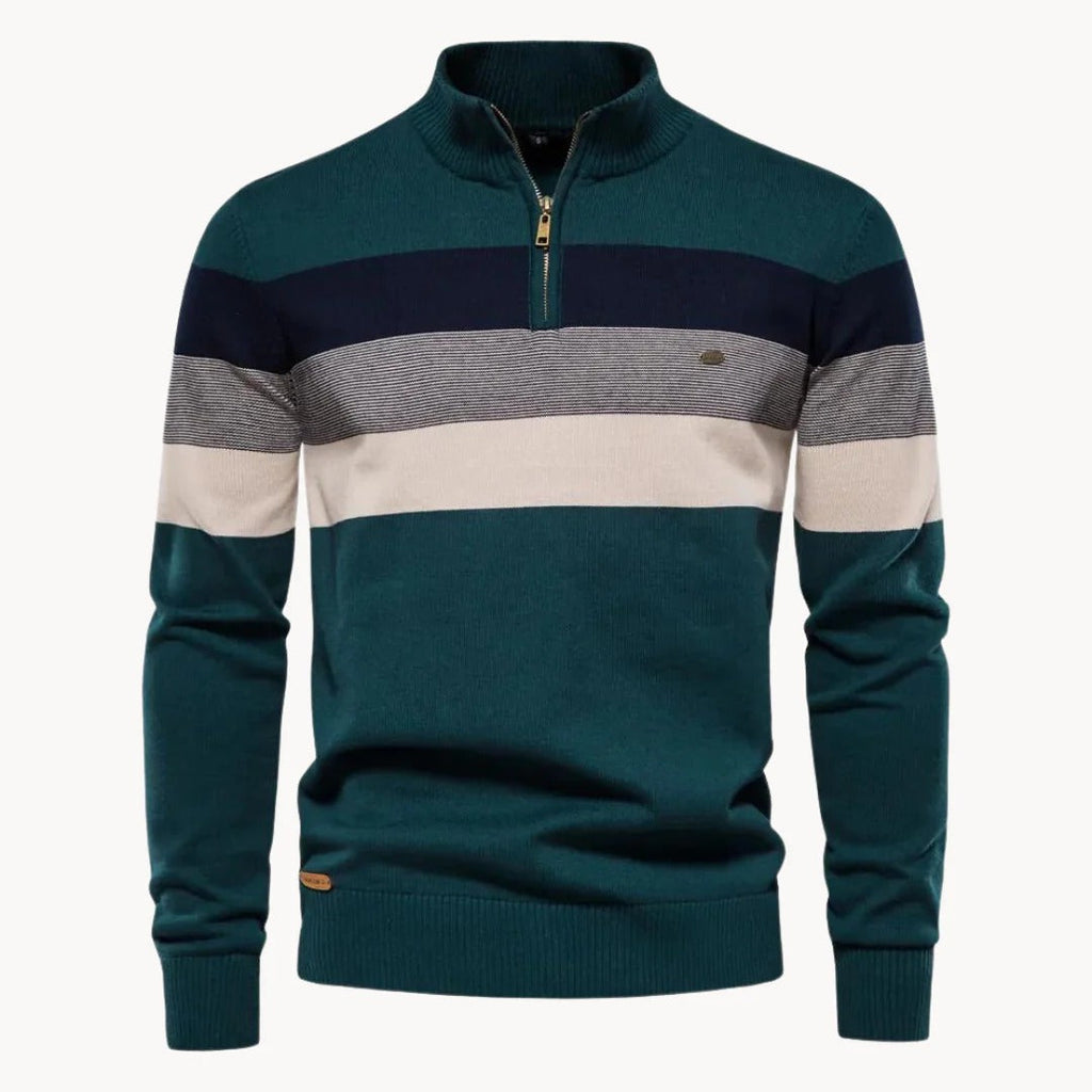 The Quebec Quarter Zip Jumper for Men