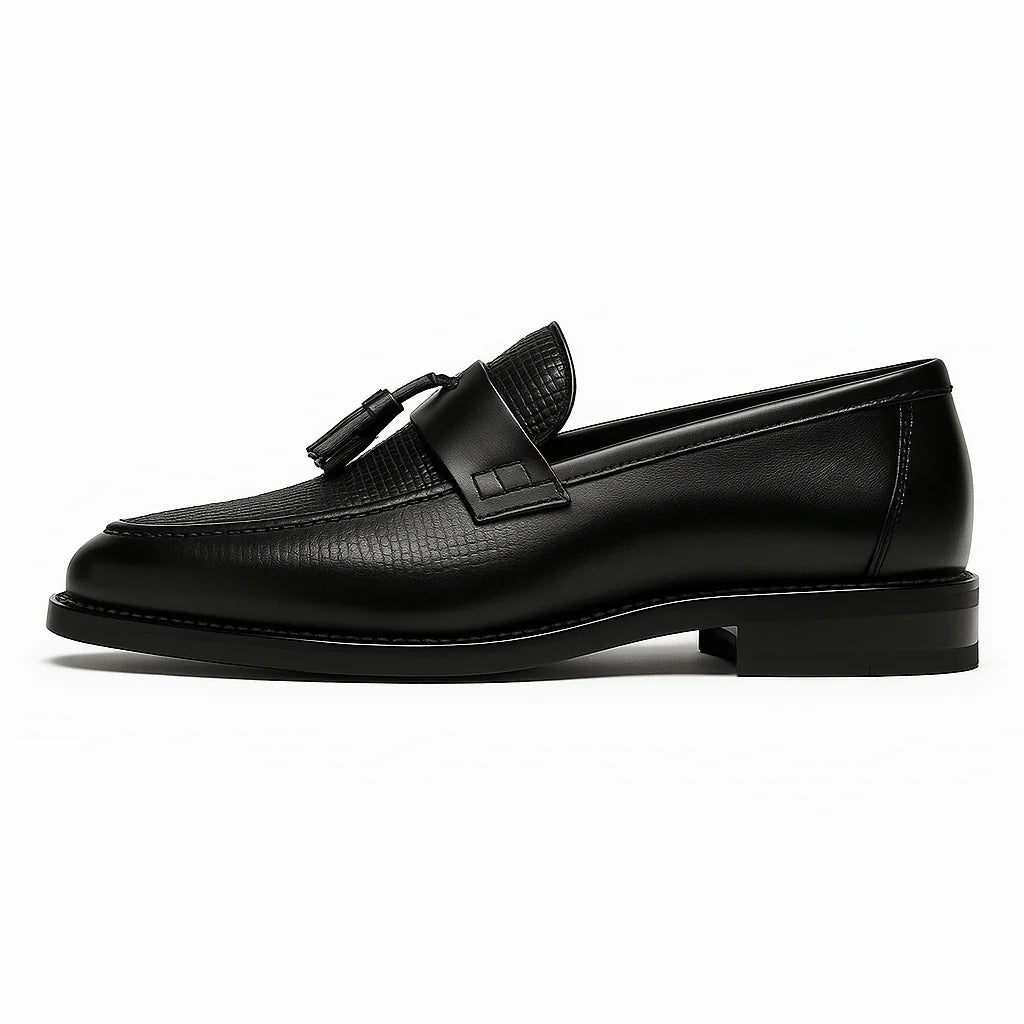 The Carmarthen Men's Formal Leather Tassel Loafers