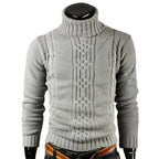 The Courchevel Knitted Turtleneck Jumper for Men - Merino Wool