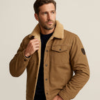 The York Warm Fleece Lined Winter Coat for Men