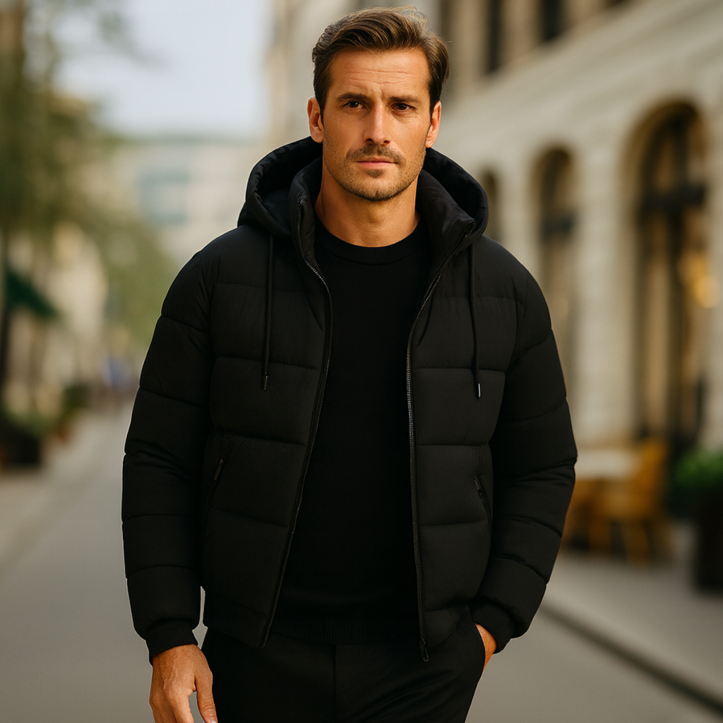 The St. Moritz Warm Elegant Puffer Jacket for Men