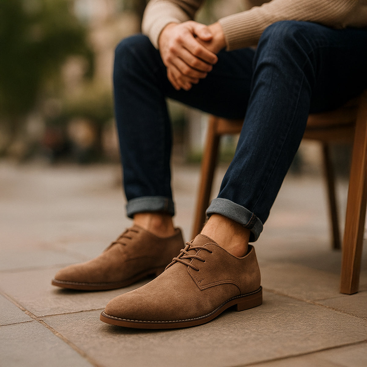 The Paris Classic Suede Shoes - Wedding Guest Men - Formal Occasions