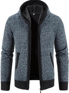 Isaac | Men's Hooded Zip Up Winter Jacket