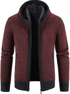 Isaac | Men's Hooded Zip Up Winter Jacket