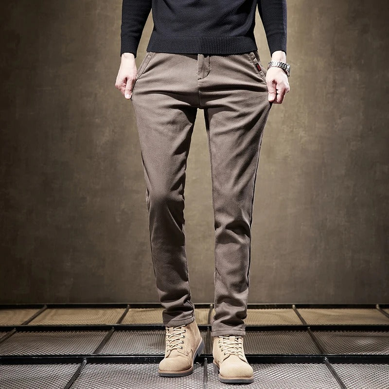 Chris | Men's Slim Fit Casual Everyday Pants