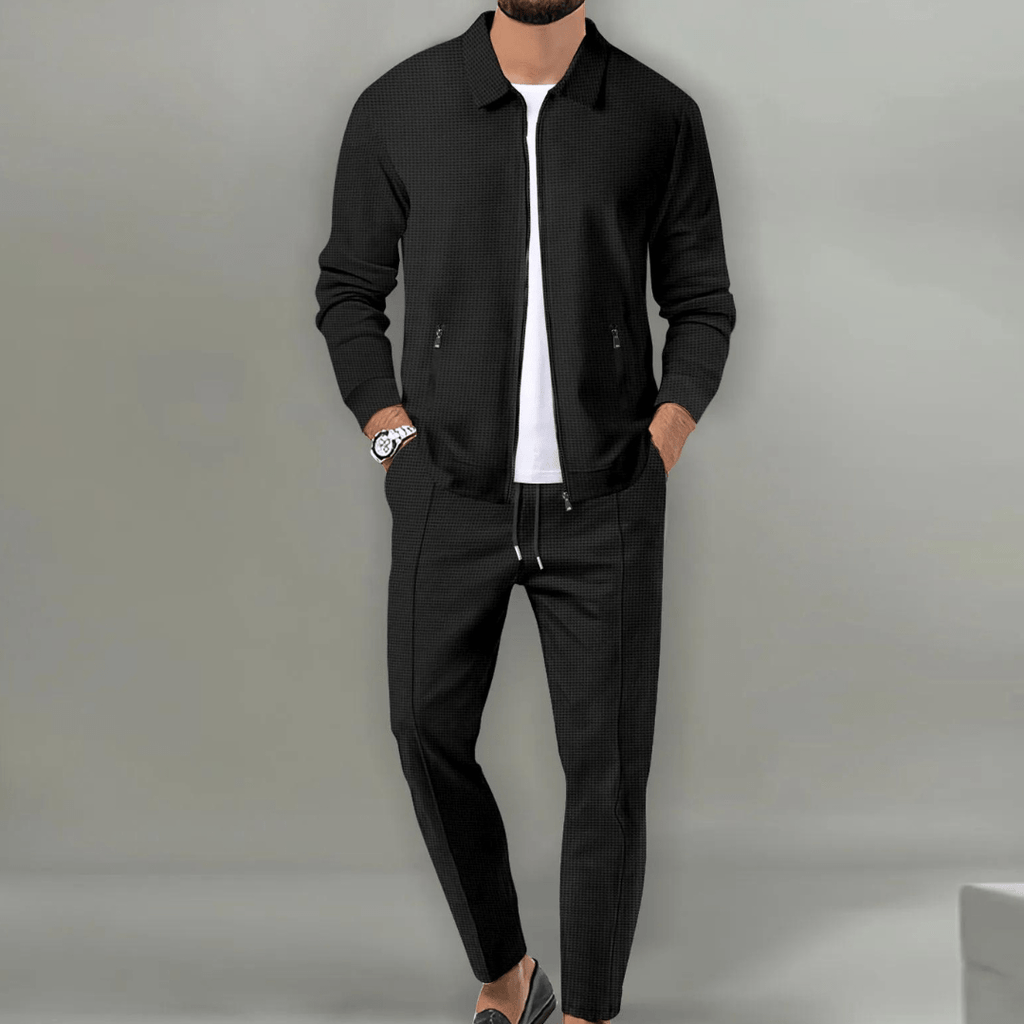 Benedict | Men’s Zip Jacket Casual Two Piece Tracksuit