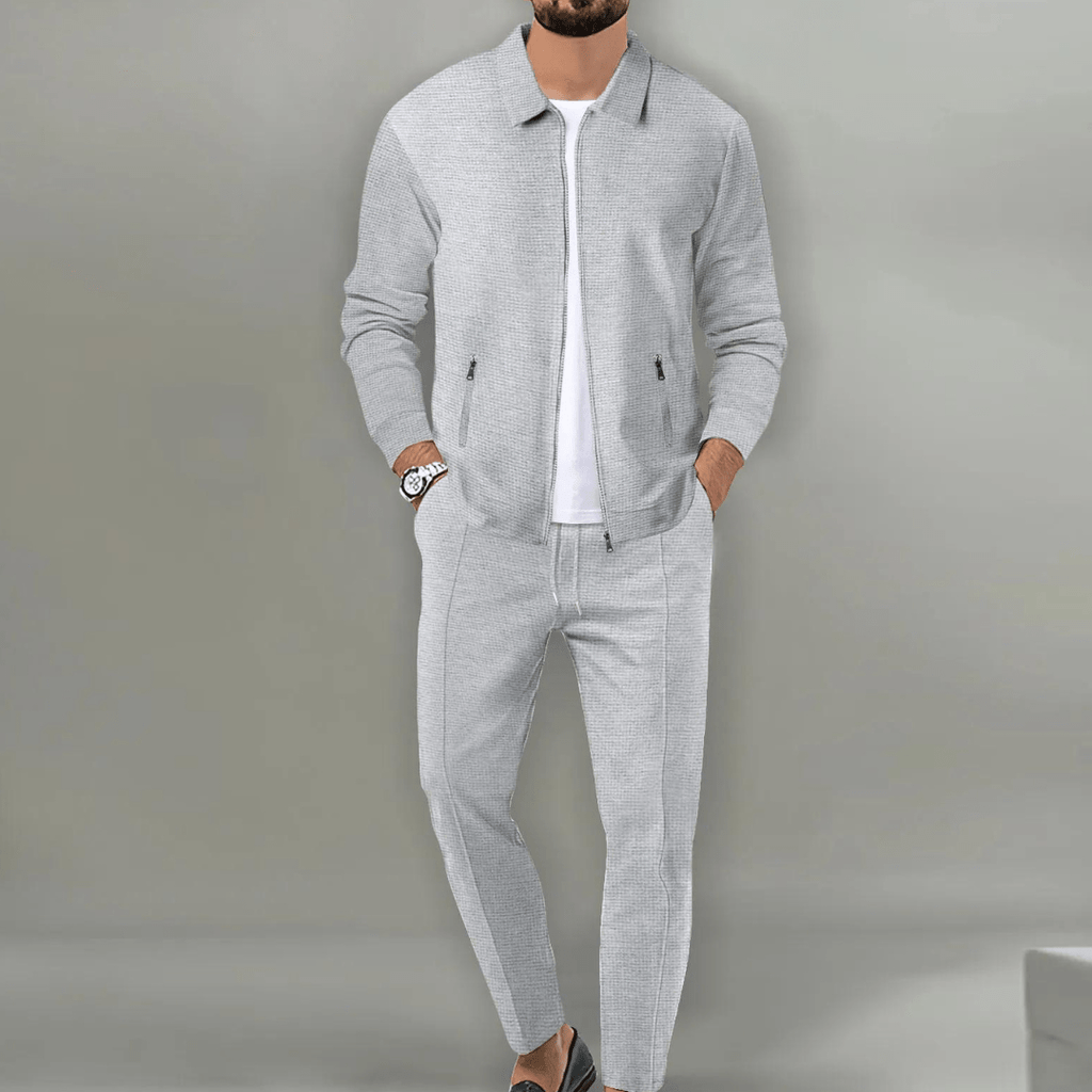 Benedict | Men’s Zip Jacket Casual Two Piece Tracksuit